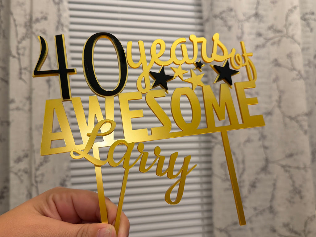 Custom Cake Topper