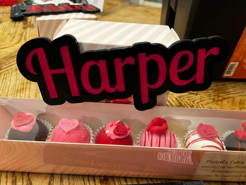 Acrylic Name Tag