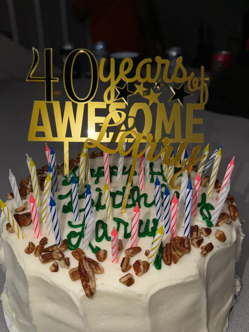 Custom Cake Topper