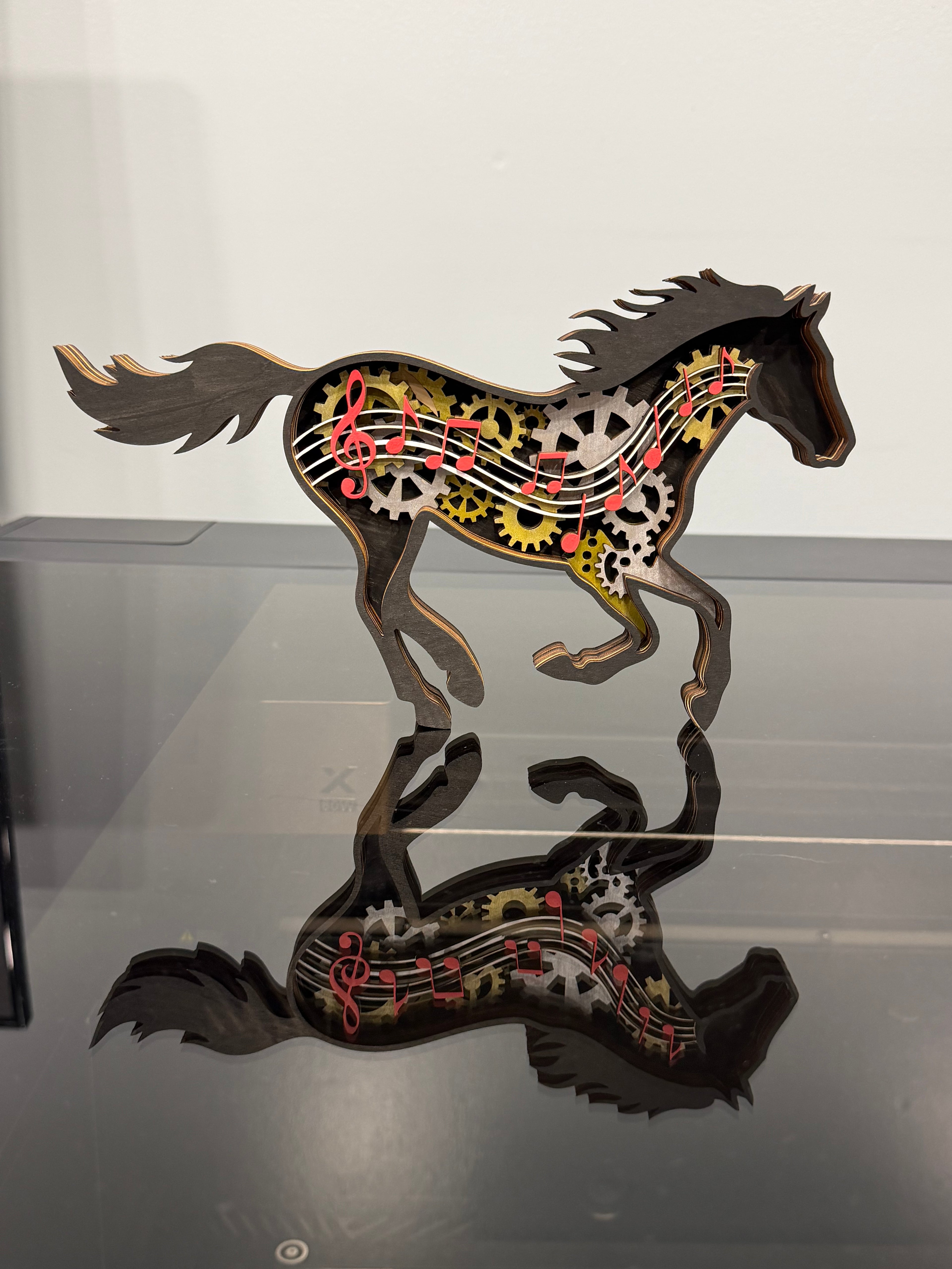 Layered Musical Horse
