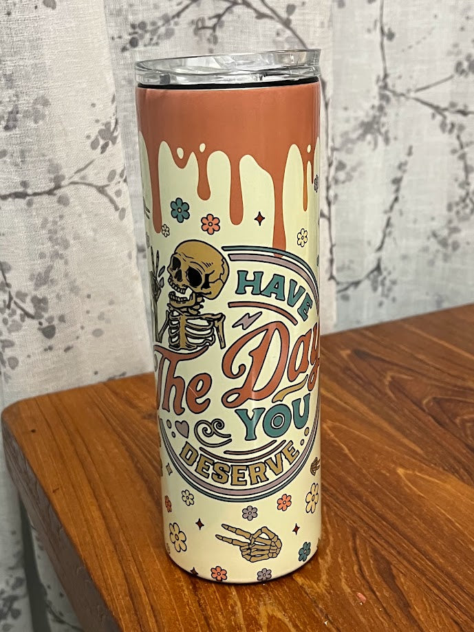 20oz Straight Tumbler - Custom Design