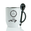 Custom Mug with Spoon