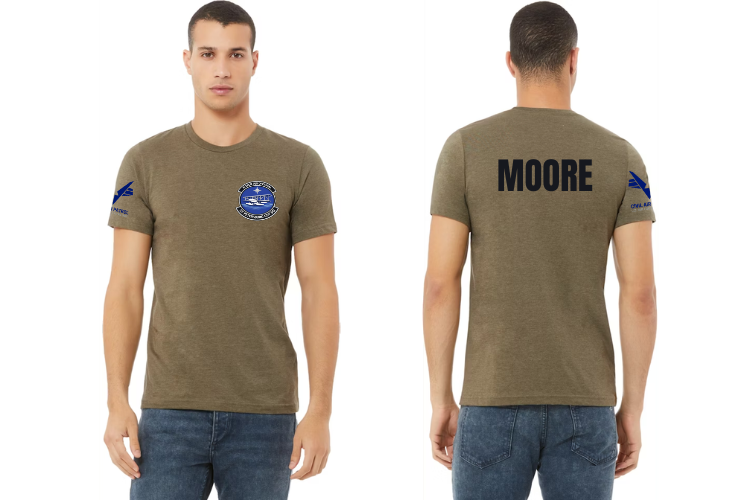 OCP Shirt - Last Name - CAP St Pete Cadet Squadron